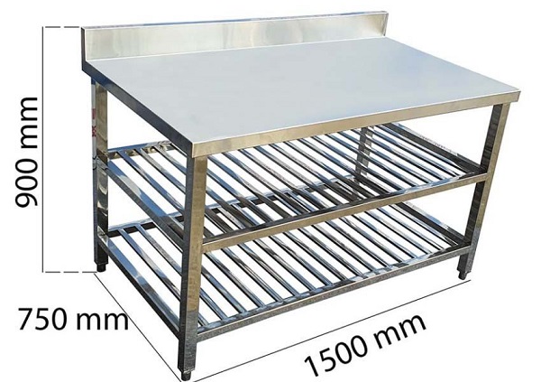 Lựa chọn bàn sơ chế inox phù hợp mục đích sử dụng