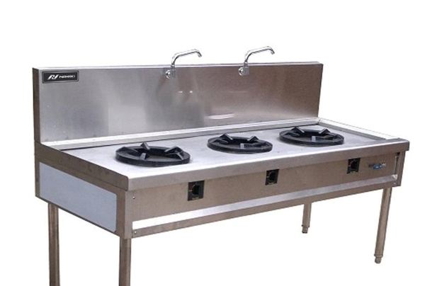 Bếp 3 họng công nghiệp