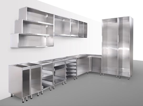 Quầy tủ bằng Inox