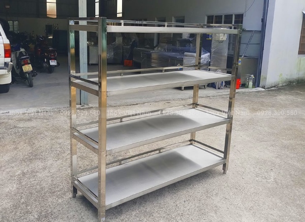 Kệ inox có khả năng chịu lực tốt