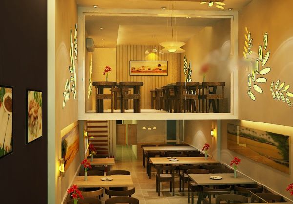 Thiết kế và trang trí quán phở