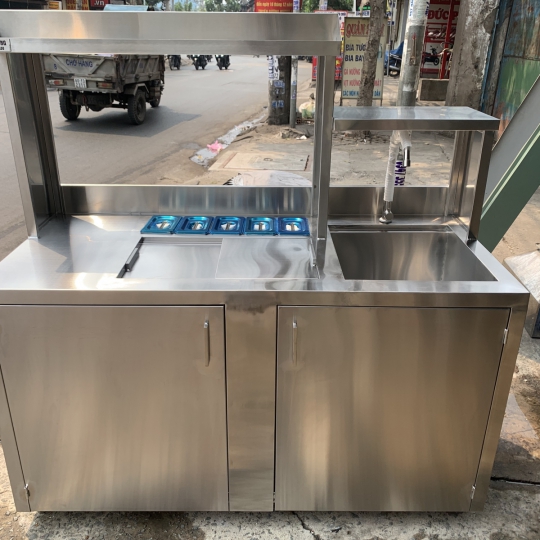 Quầy bar inox D1.4 R70 C810/152