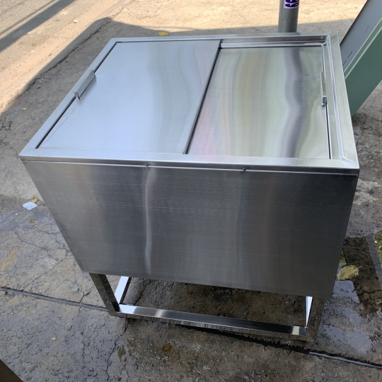 Thùng đá inox80x60