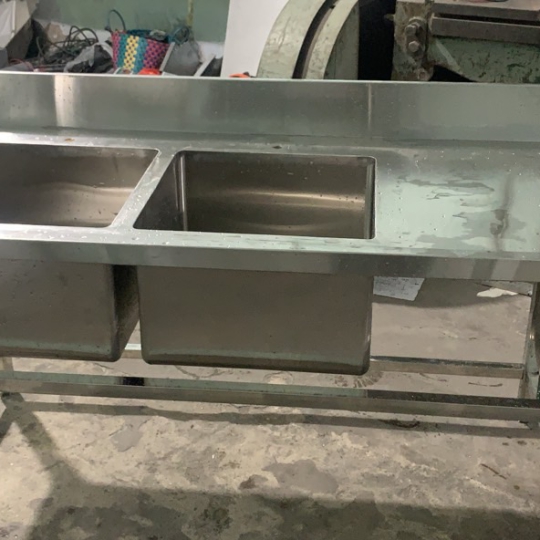 Chậu rửa inox D1.5 R70 C80/90
