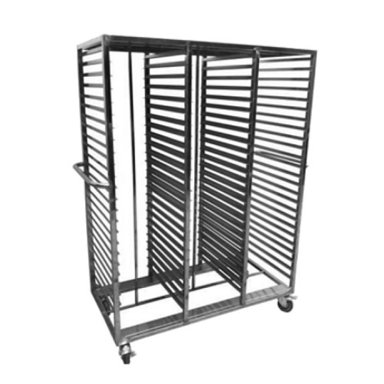 Xe đẩy khay cơm inox 150 khay